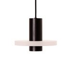 Stajna lampa Flake, mat crna, Ø 19 cm, s utikačem - Frandsen