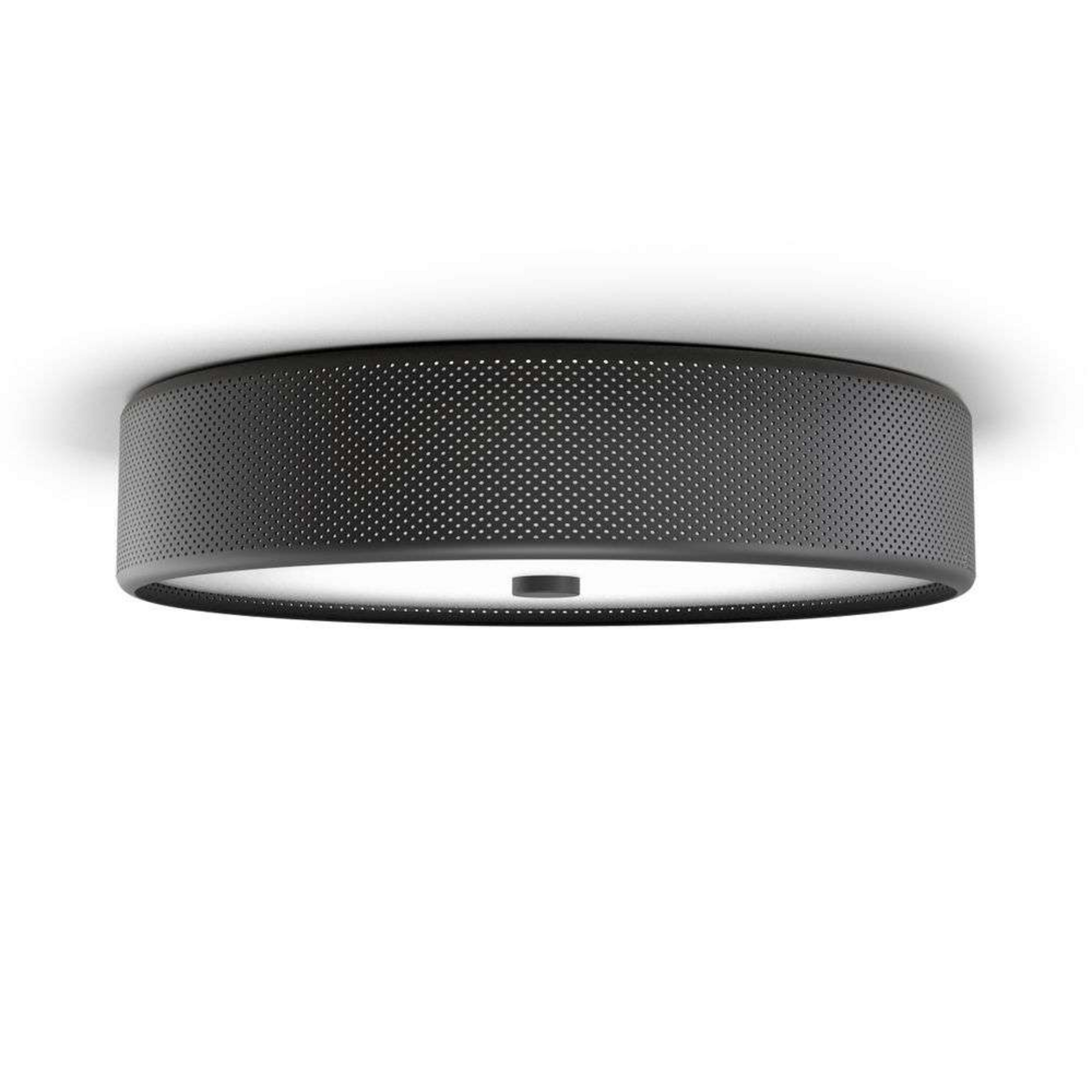 Grain Ceiling Lamp L Matt Black - Herstal