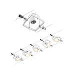 Wire Mac II cable lighting system, 5-bulb, 5 m - Paulmann