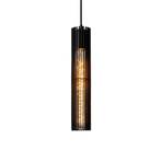 Lionel pendant light with lampshade made of metal struts