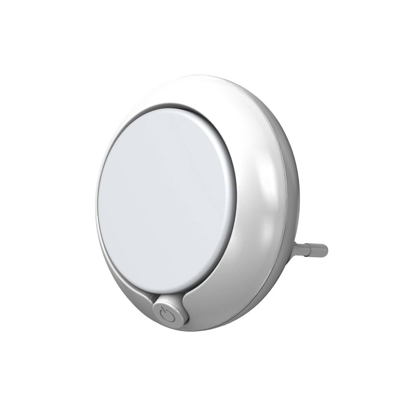OSRAM LED-Steckdosennachtlicht LUNETTA ROUND, weiß, Ø 7 cm