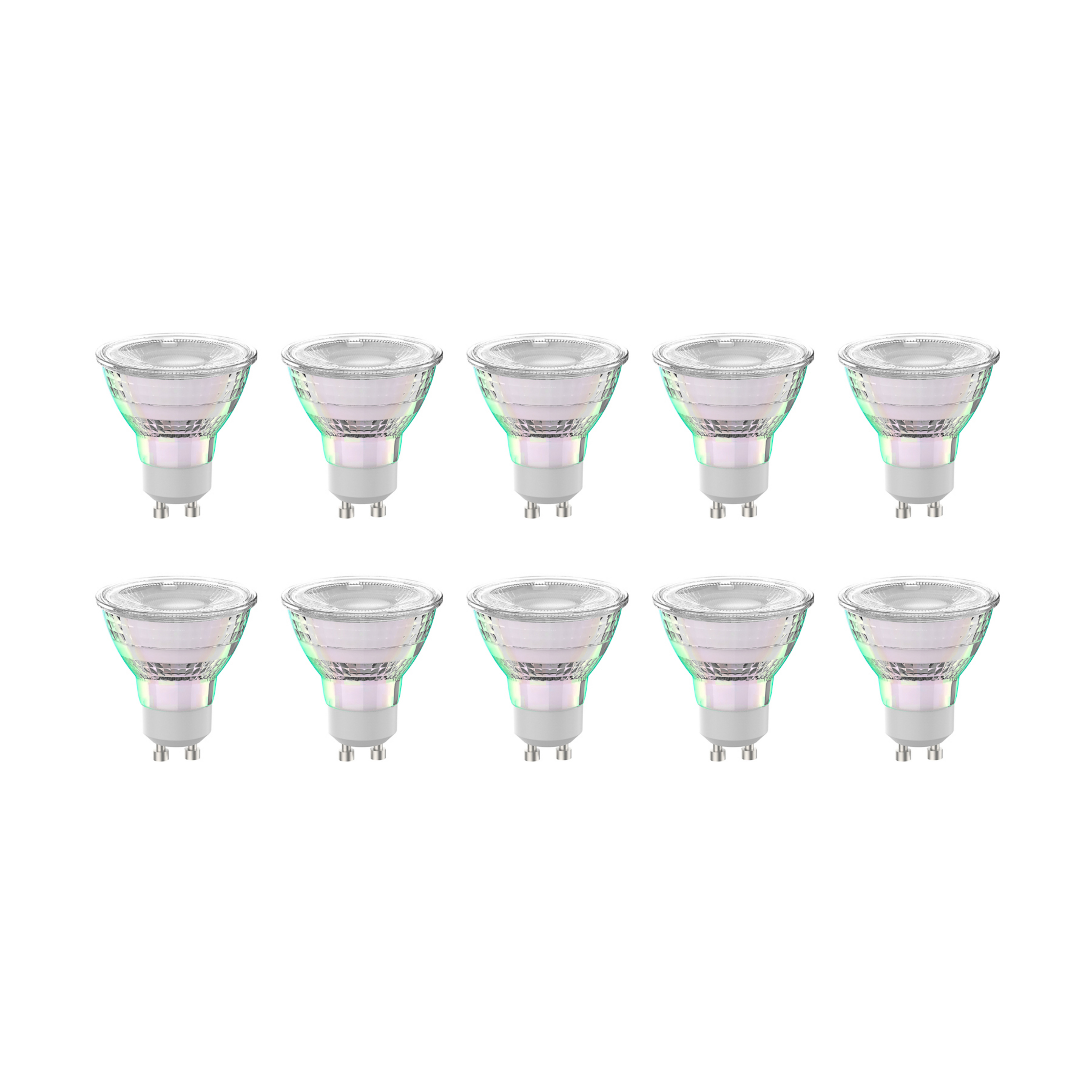 Arcchio LED izzó GU10 2.5W 4000K 450lm üveg 10 darabos készlet