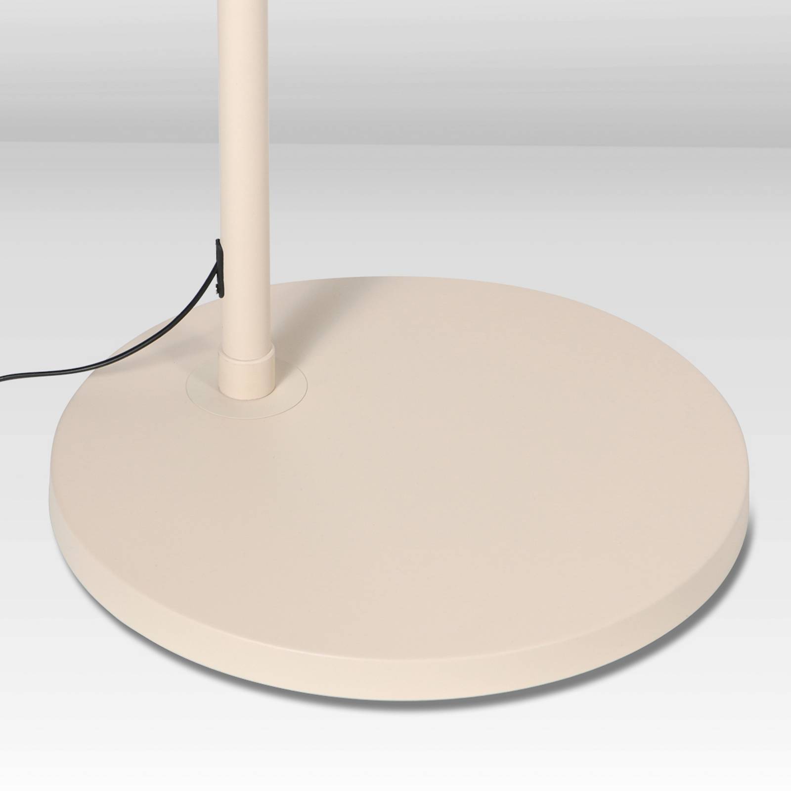 Bogenleuchte Sparkled Light, creme, Bambus, E27 günstig online kaufen