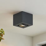 Arcchio Giyan downlight, 1-bulb, black