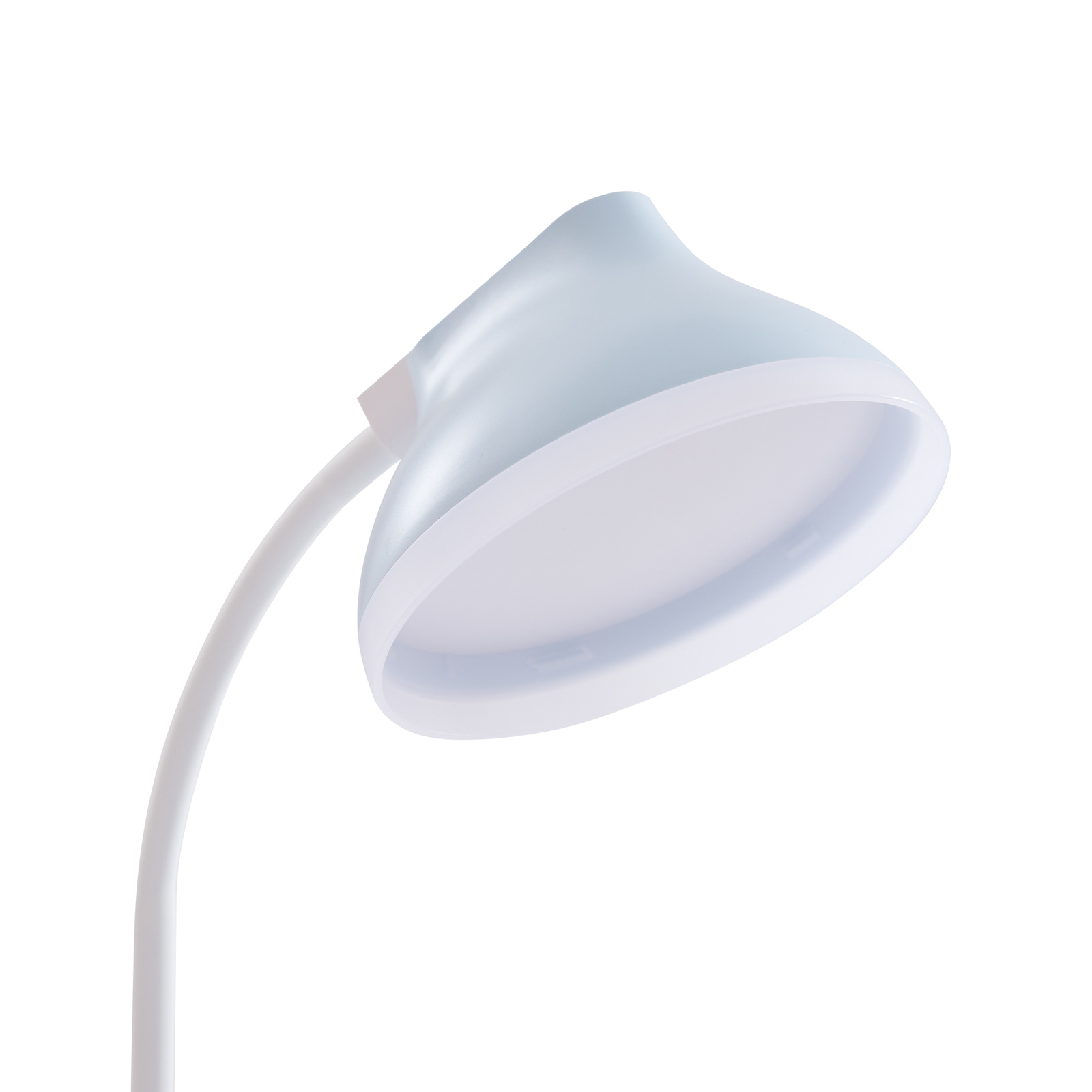 Lindby LED настолна лампа Zephyra, синя, CCT, с възможност за димиране