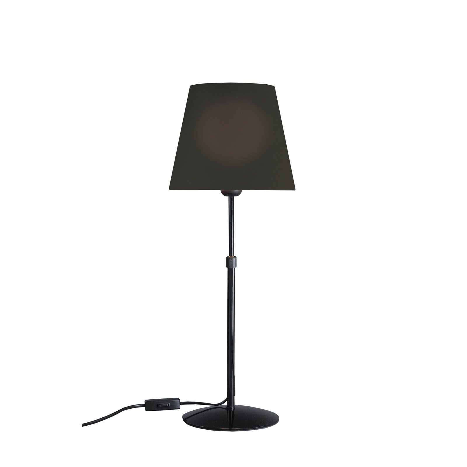 Aluminor Store asztali lámpa, fekete/fekete