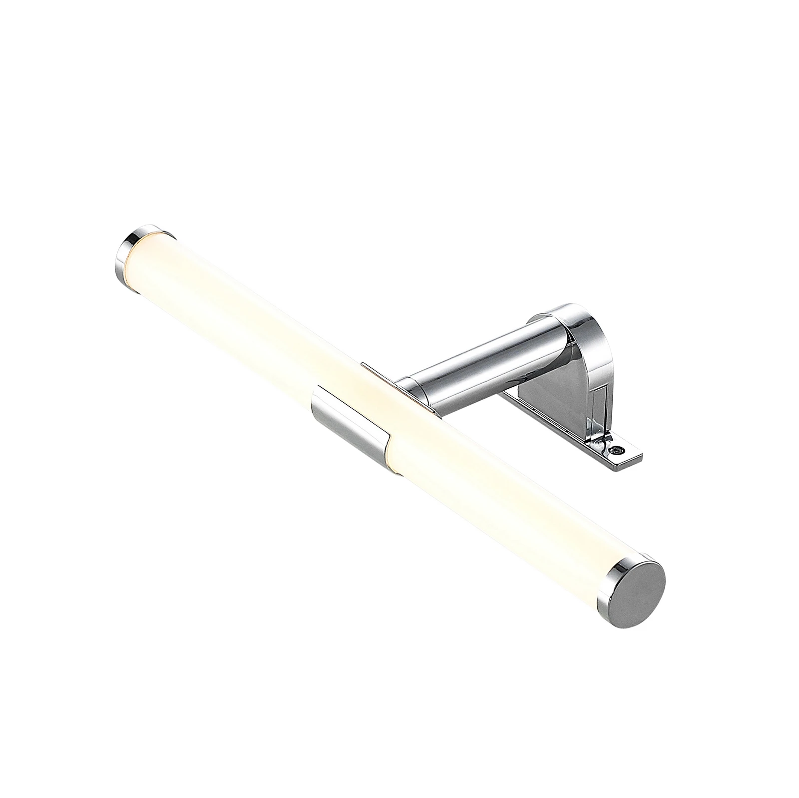 Lindby Naili LED-Spiegelleuchte, chrom