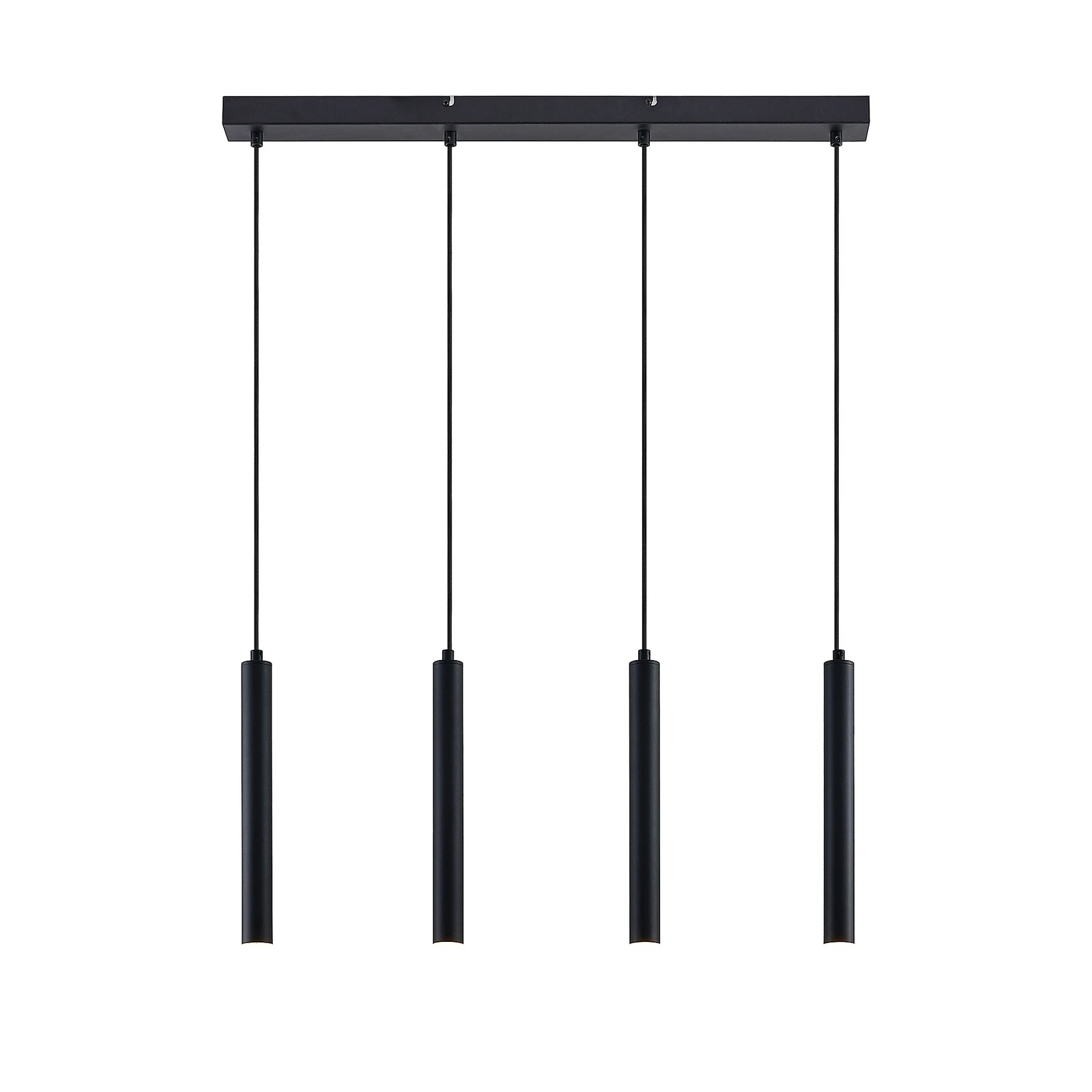 Arcchio Kammeron LED kulons, melns, metāls, 80 cm