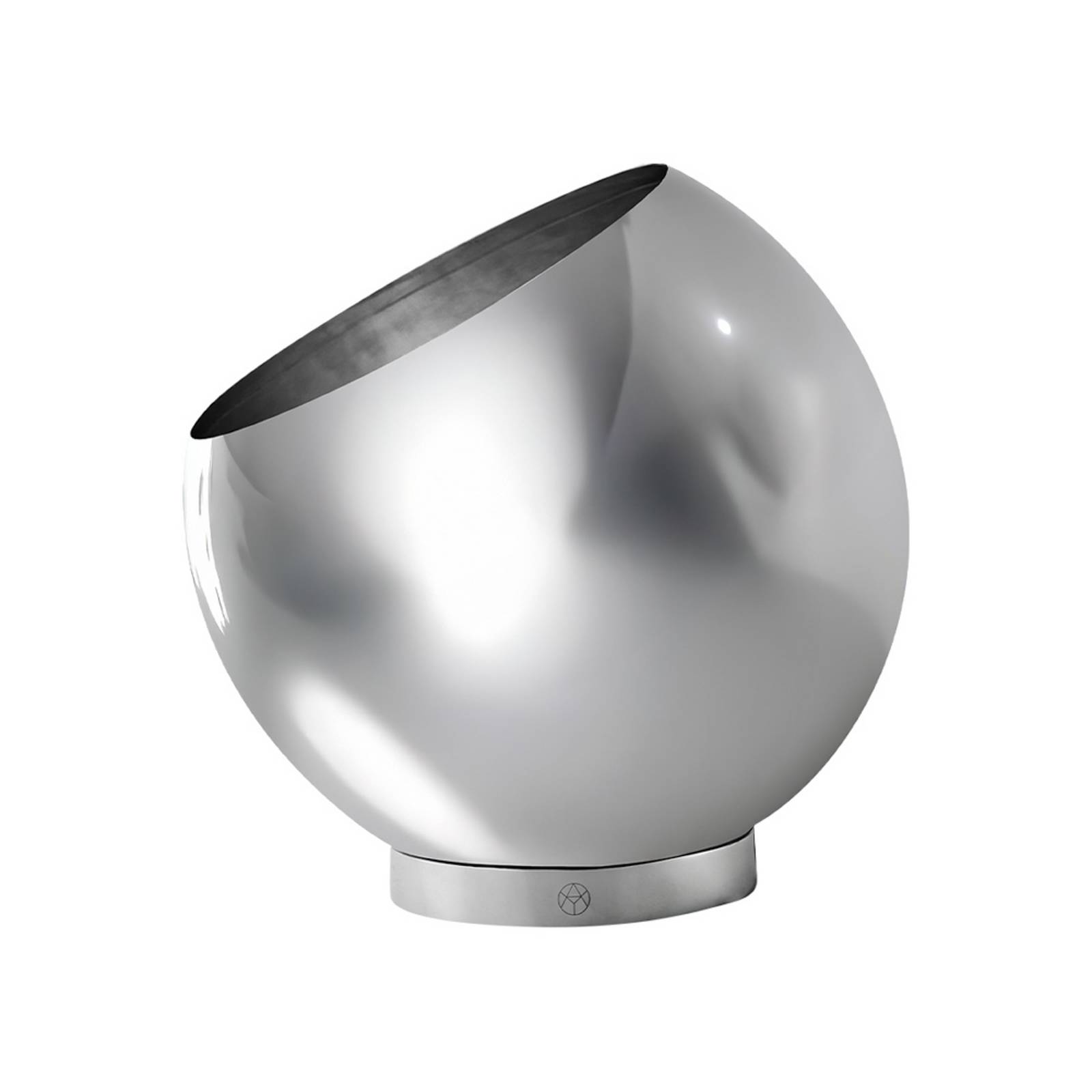 AYTM Blumentopf Globe, Ø 17 cm, silber, Edelstahl günstig online kaufen