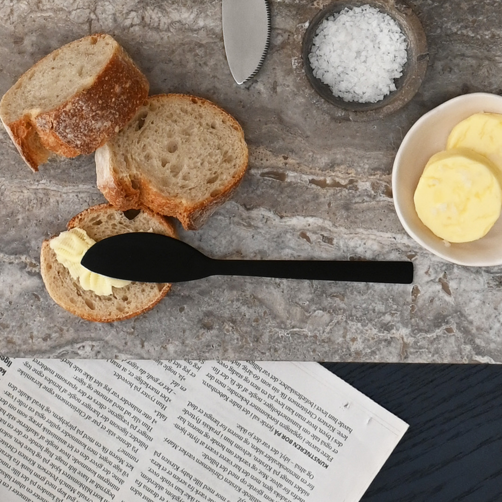 Zestaw 4 noży do masła Kogei, czarny, 17 cm – 101 Copenhagen