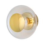 EBB & FLOW Horizon socket gold/clear Ø 21 cm