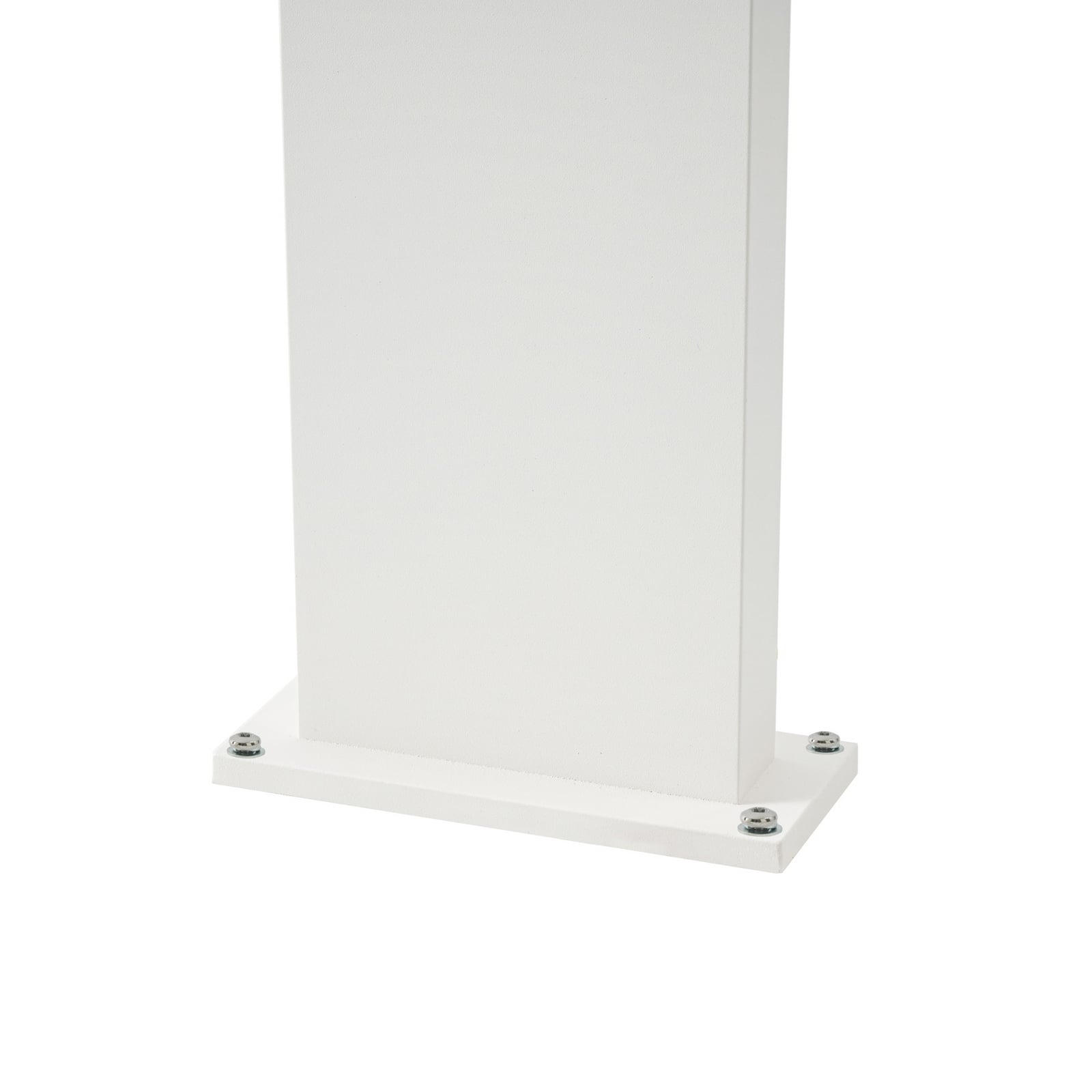 Silvan LED-Wegeleuchte, Sensor, IP54, weiß, 65 cm, Aluminium - Lucande