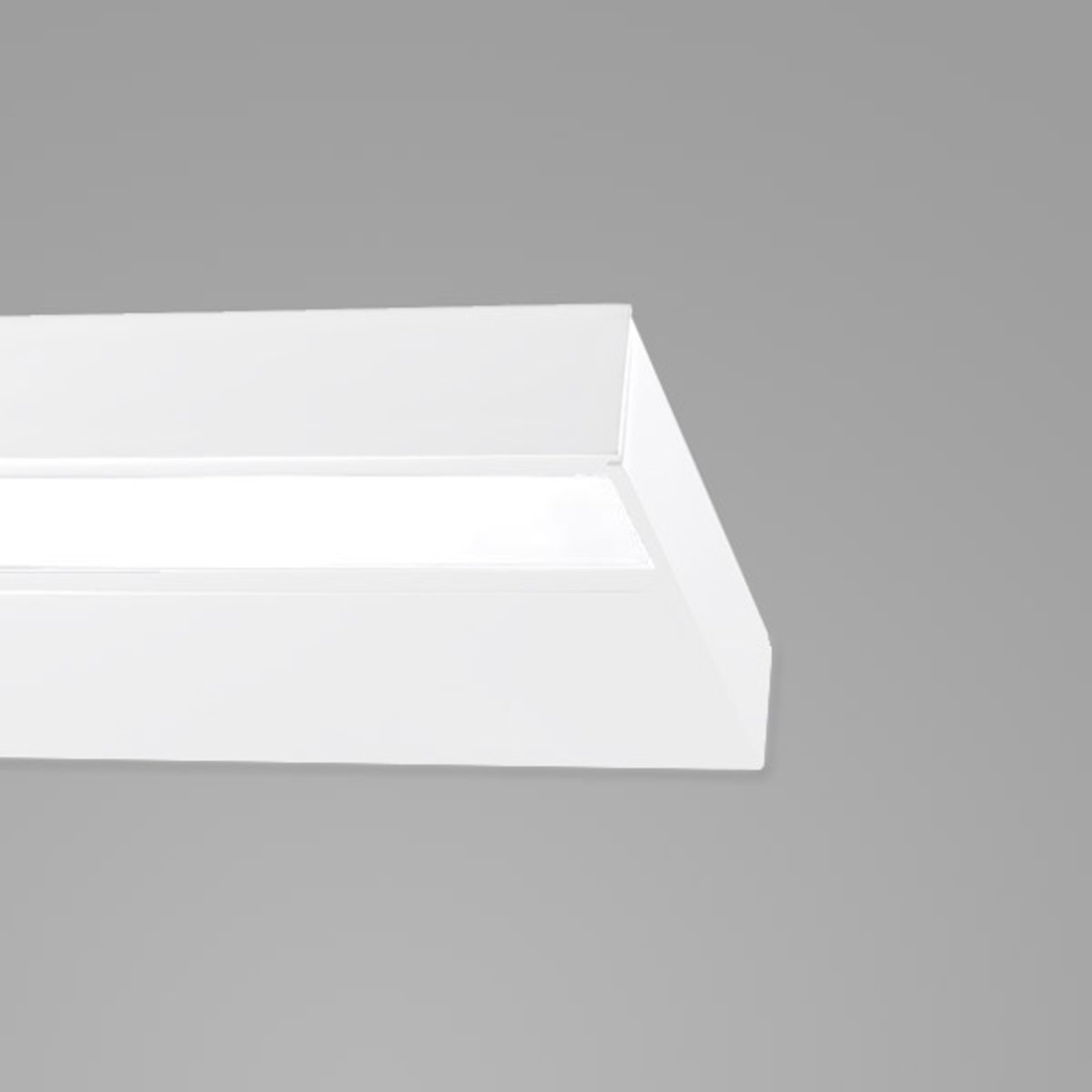 Moderna applique LED bagno Prim IP20 120 cm bianco