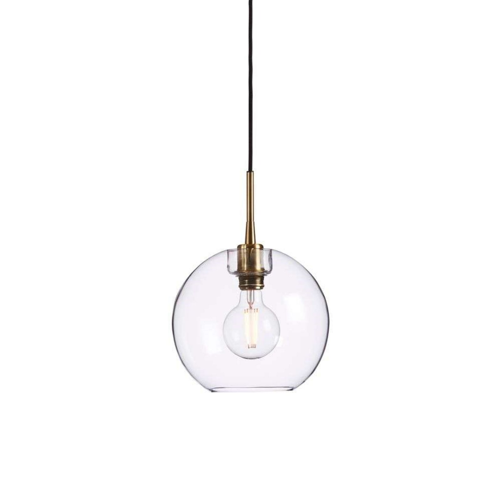 Gloria Lustră Pendul Ø260 Brass/Clear Glass - Belid