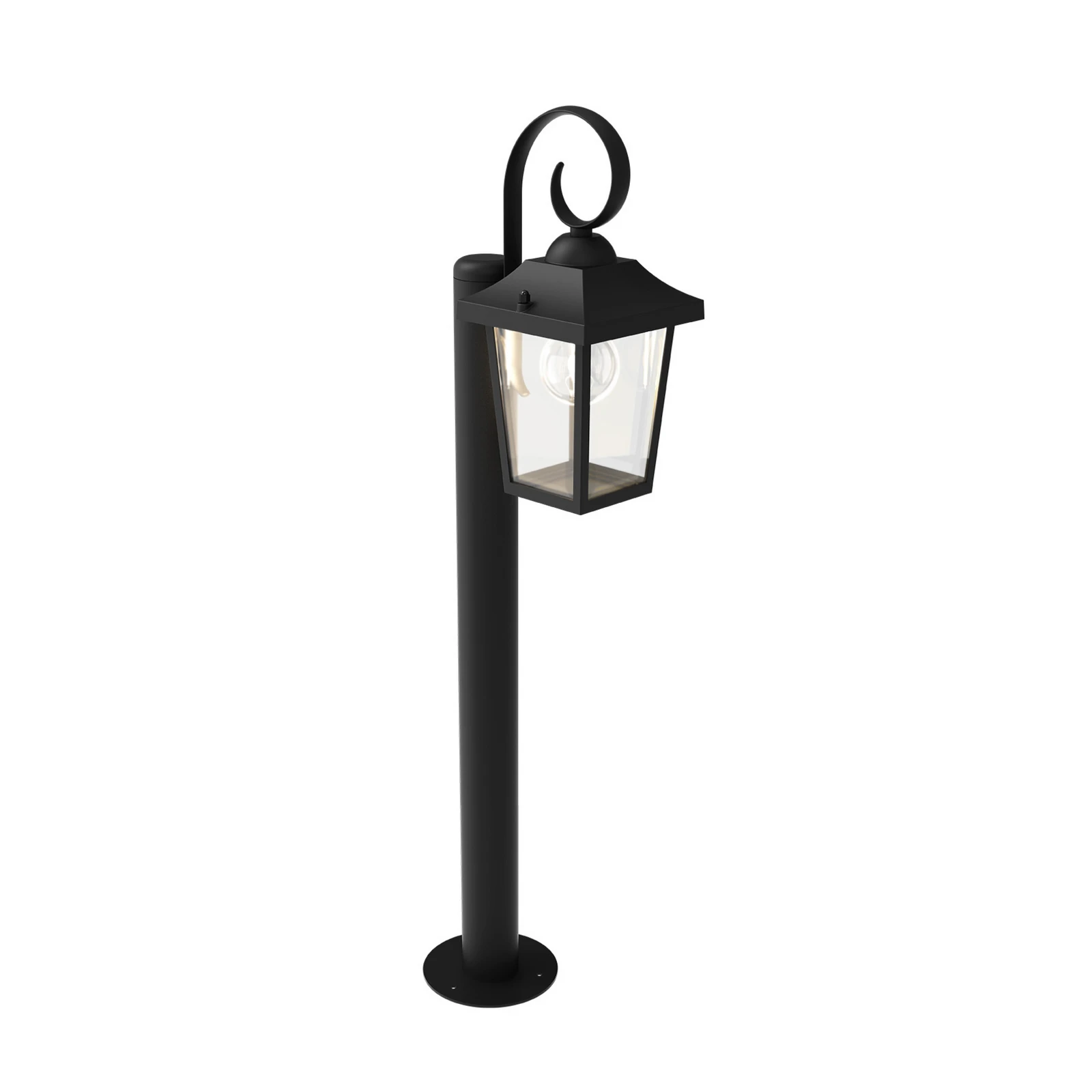 Осветление за пътеки Philips Buzzard, черно, 75 см, IP44, E27