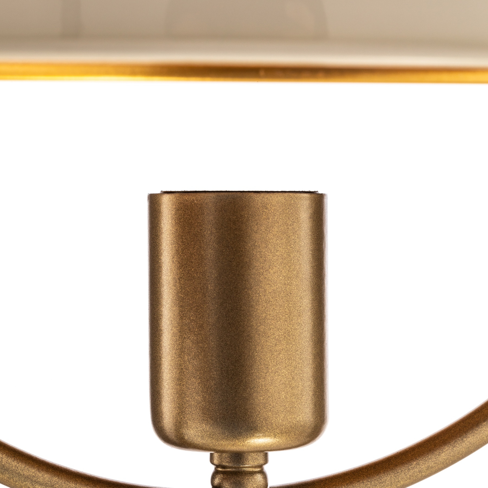 Hanglamp AV-4106-M35-BBY antiek-goud/wit