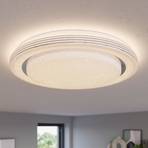 Lindby Smart LED ceiling light Mizuni, Tuya RGBW CCT 48 cm