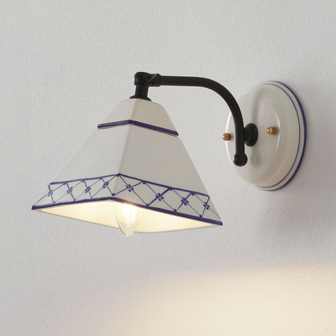 Wandleuchte Murano im Landhausstil