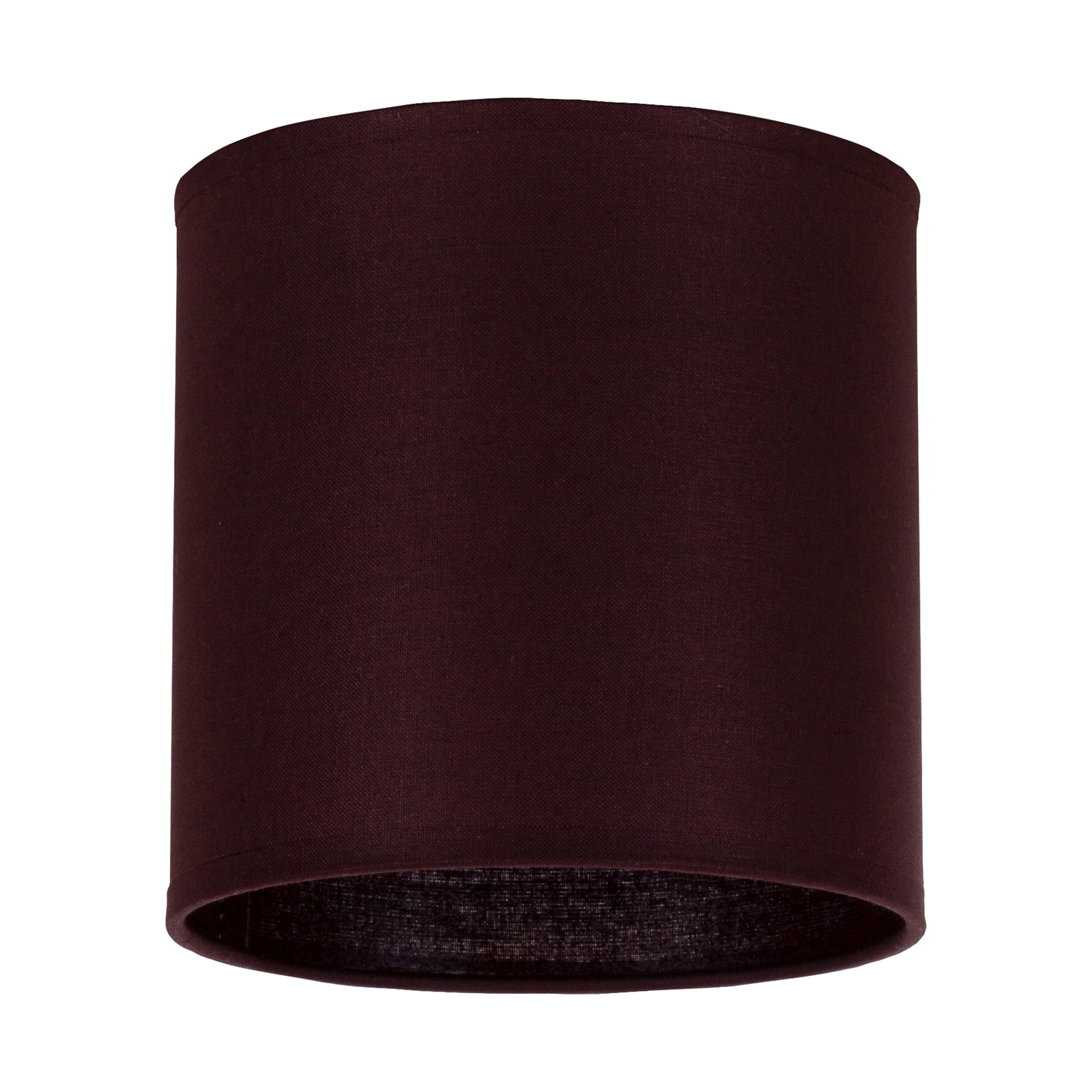 Roller lampshade dark brown Ø 15 cm height 15 cm