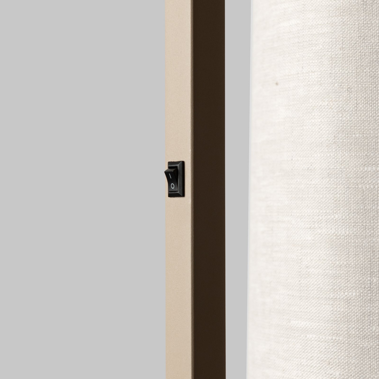 IT'S ABOUT ROMI Lampadaire Boston, Ø 25 cm, blanc/couleur sable