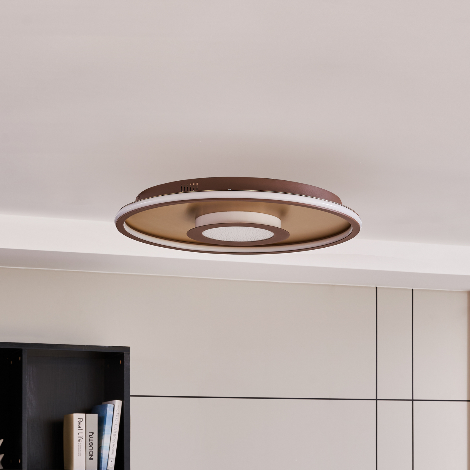 Lindby Pekela LED-Deckenlampe, rund, 59 cm