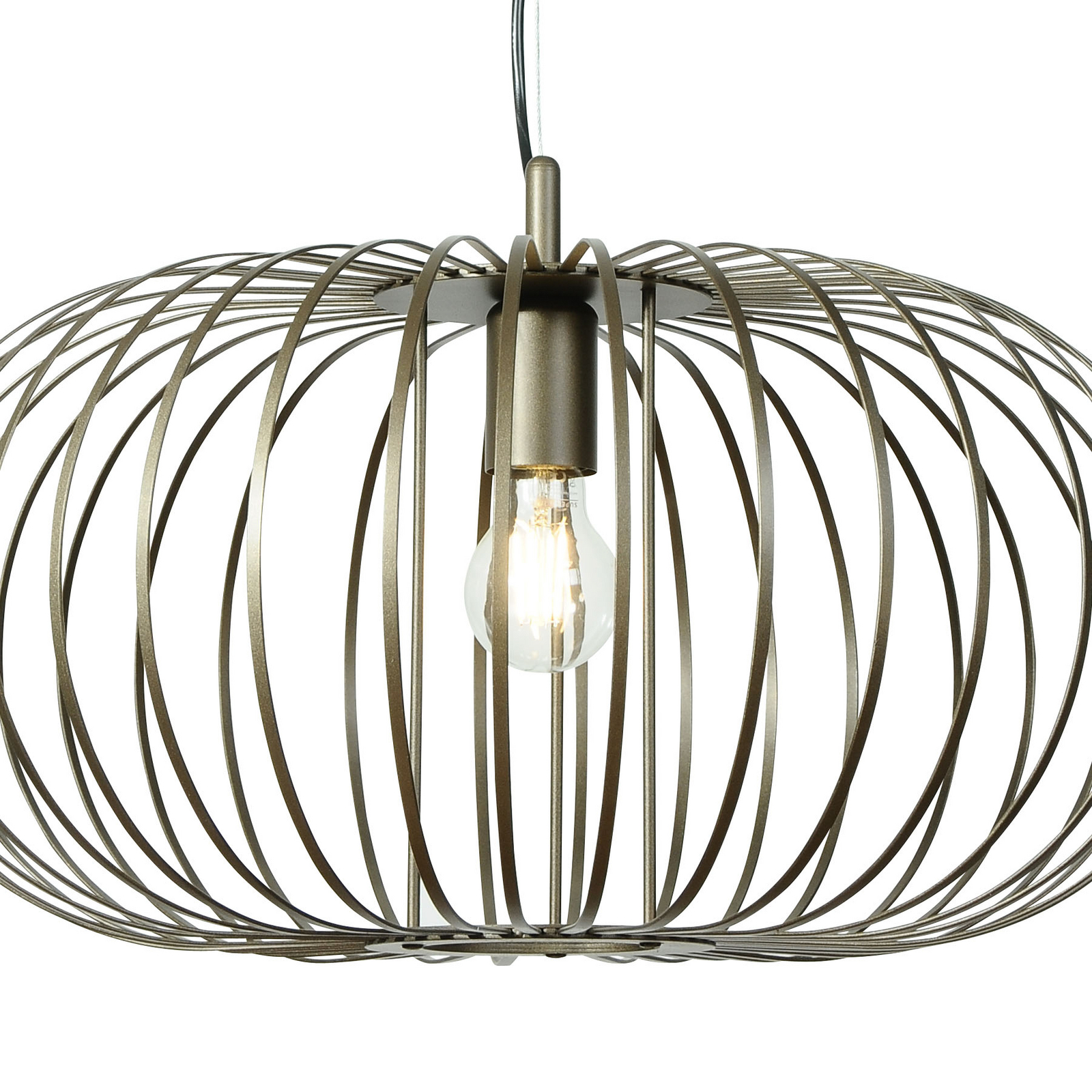 Висяща лампа Globe, кафе, Ø 51 cm, метал, 1 лампа, E27 Висяща лампа Globe, кафе, Ø 51 cm, метал, 1 лампа, E27