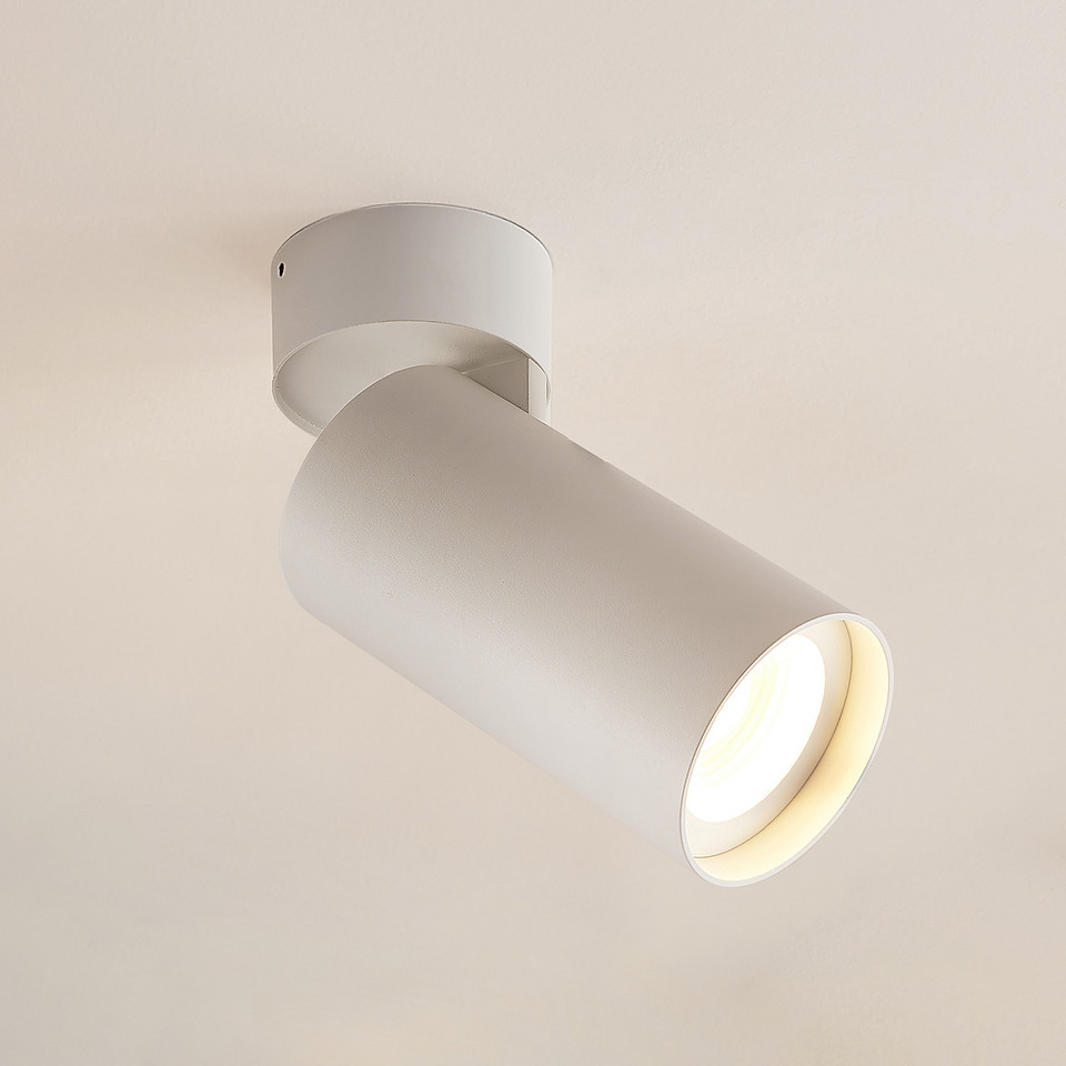 Arcchio Thabo LED-takspotlight, vit från Arcchio
