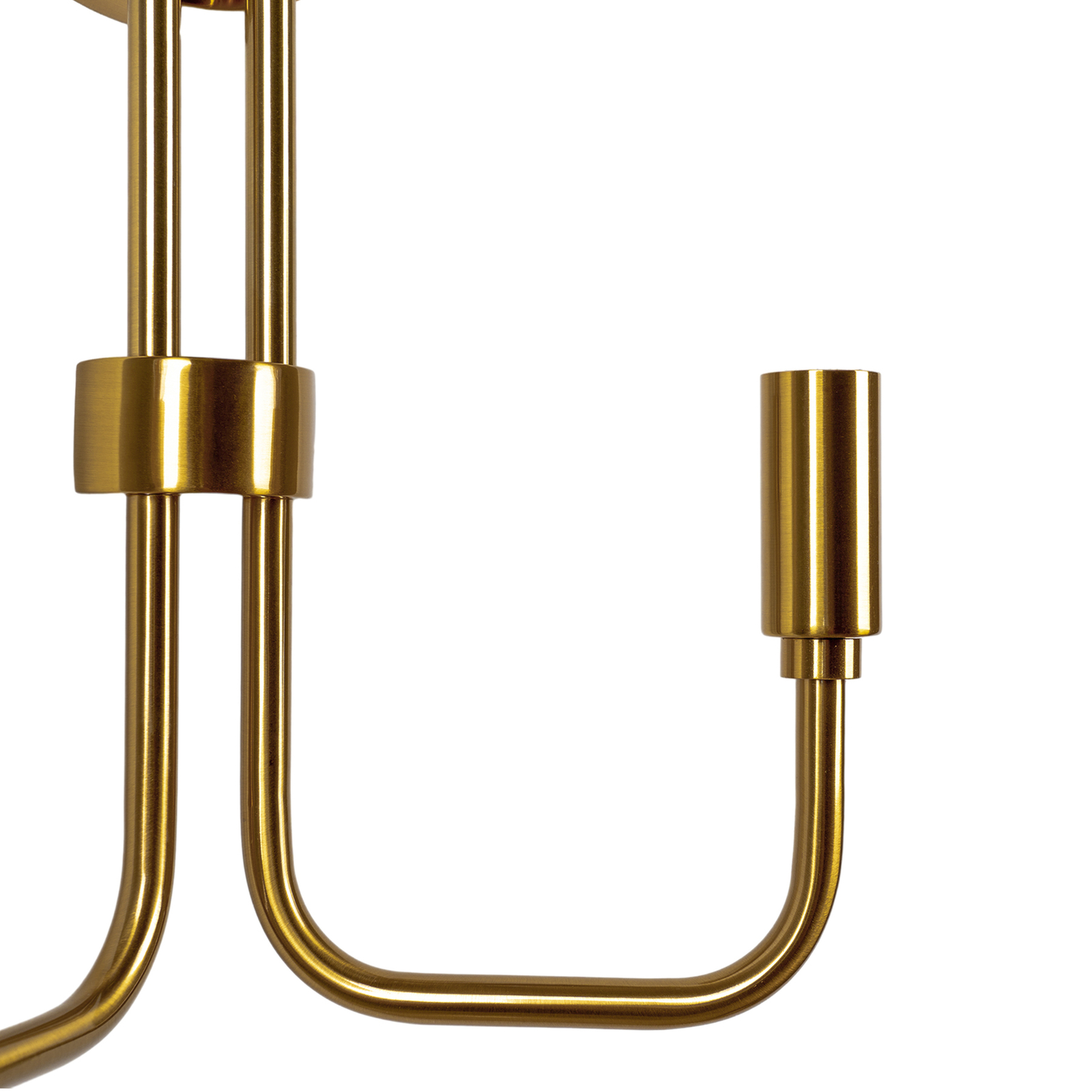 Lindby Elanova Wandleuchte aus Eisen, messing