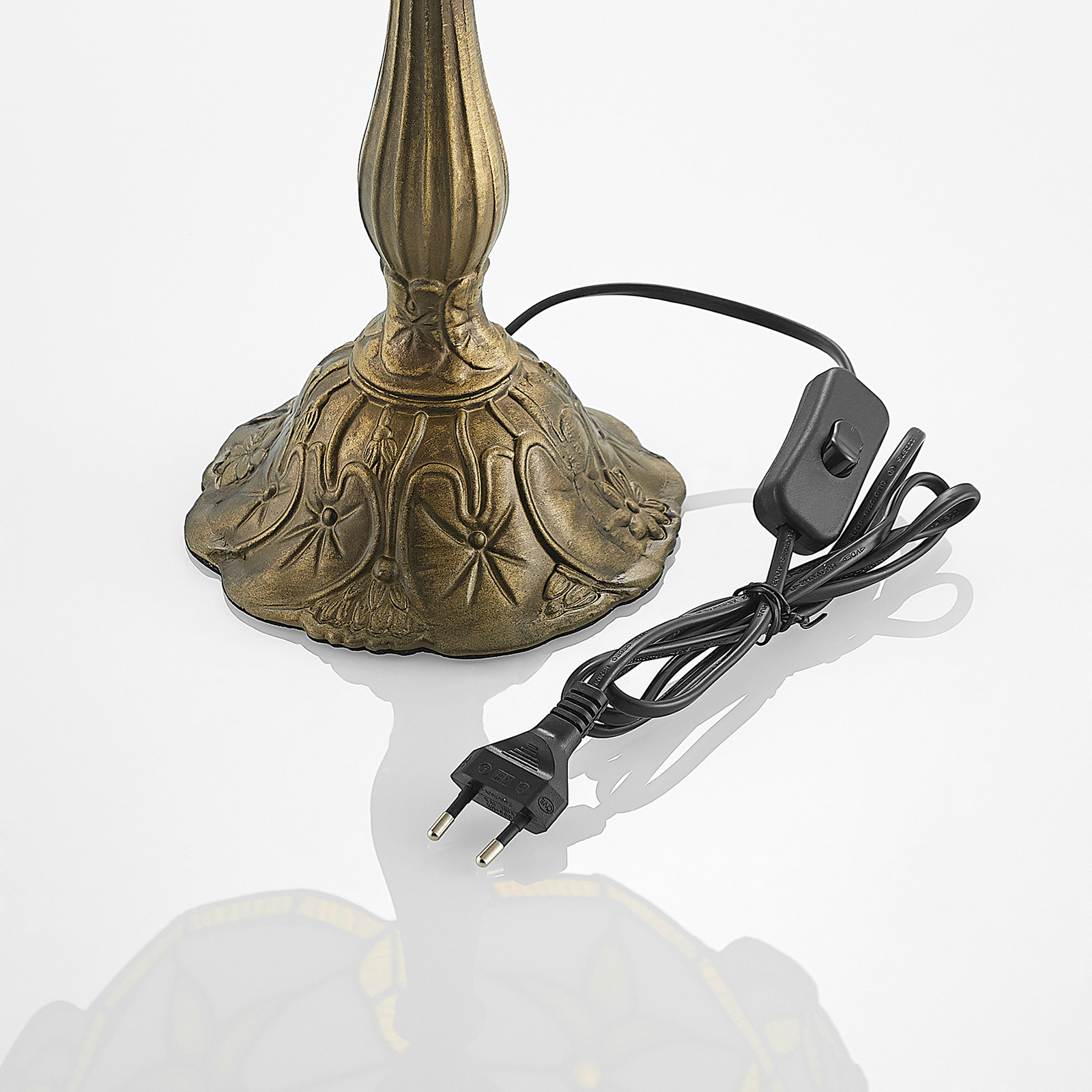Lindby Audrey bordlampe i Tiffany-stil