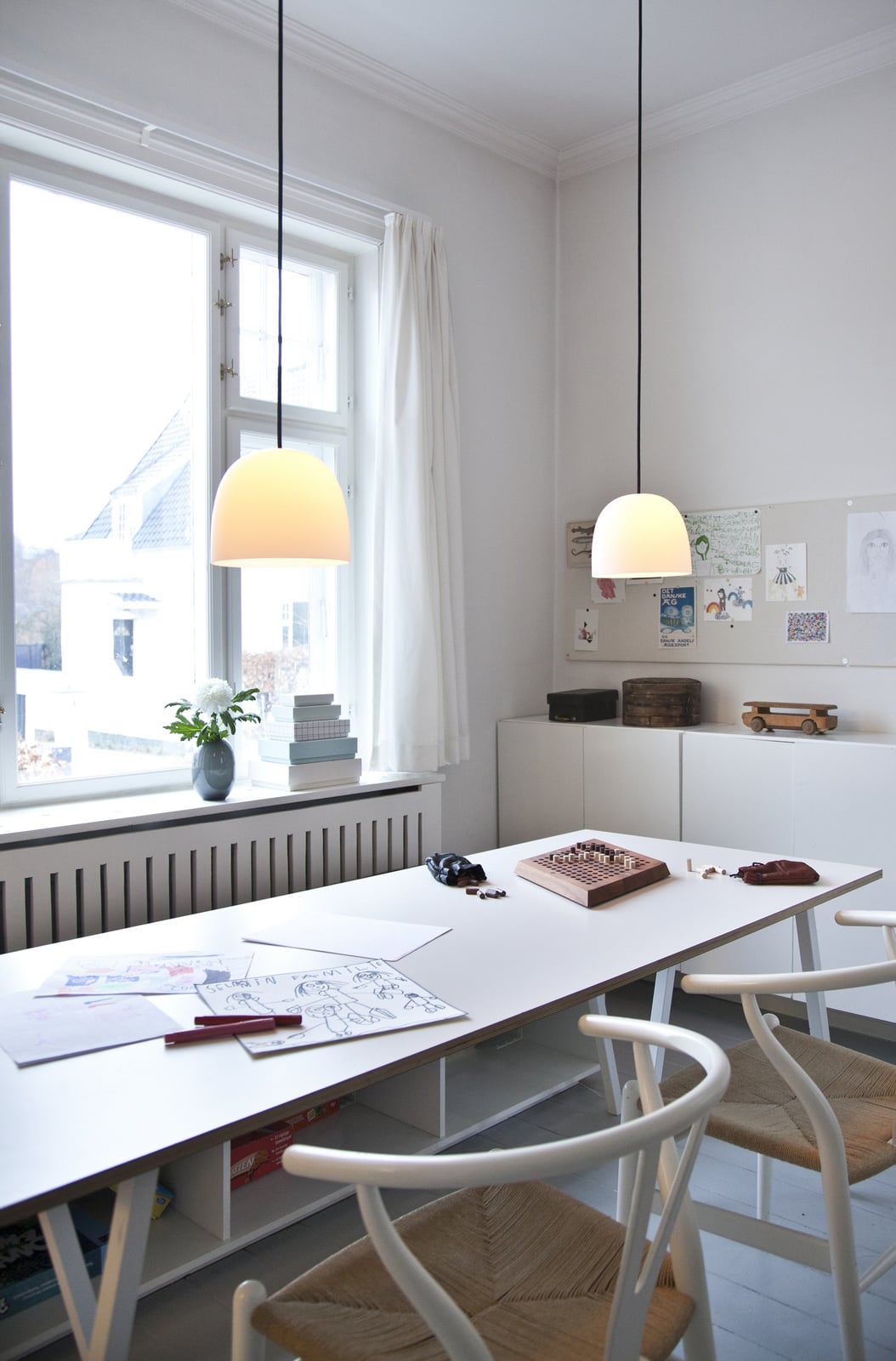 Super 115 Pakabinamas Šviestuvas Opalinis/Baltas Laidas - Piet Hein Super 115 Pakabinamas Šviestuvas Opalinis/Baltas Laidas - Piet Hein