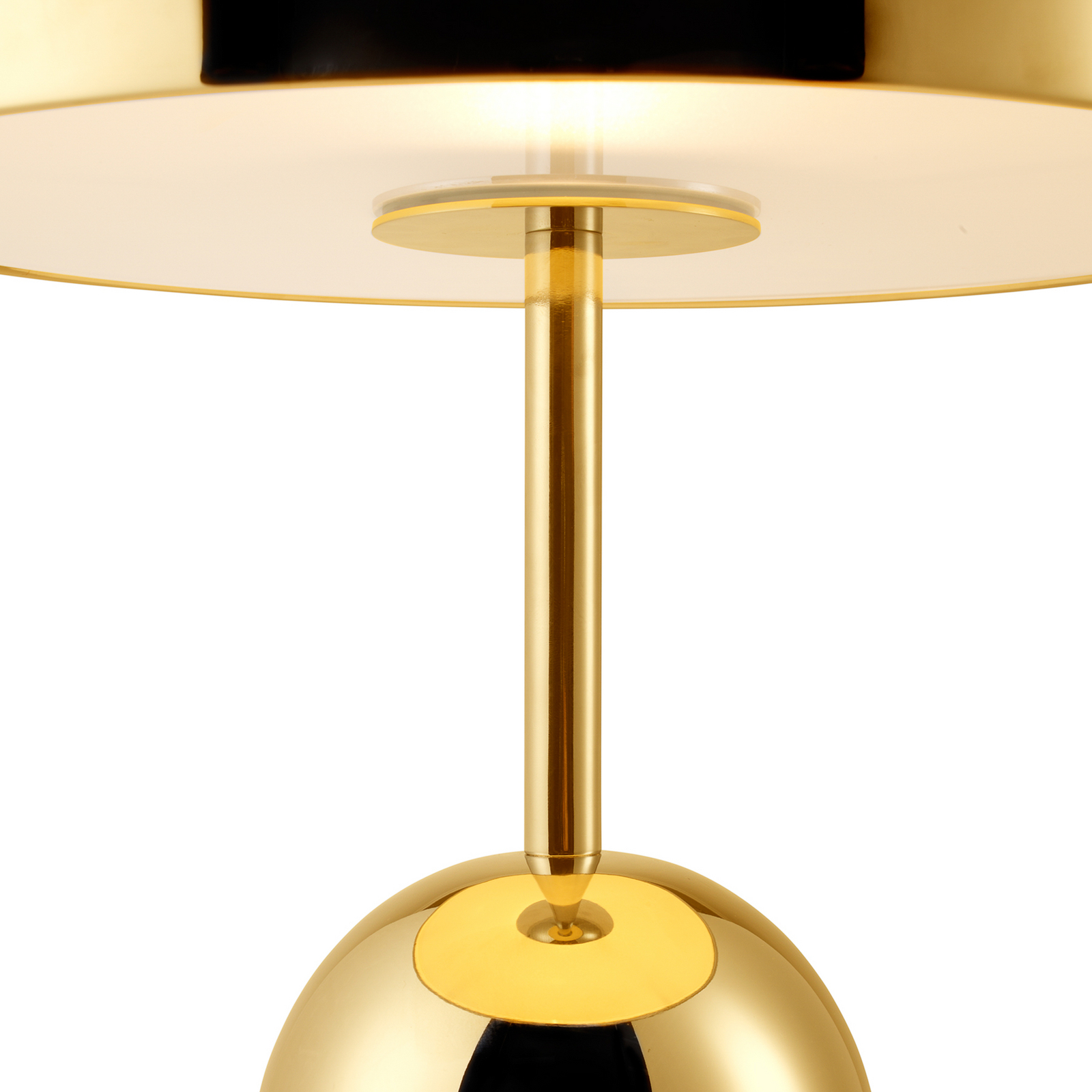 Tom Dixon lampada LED da tavolo Bell, color oro, 43 cm, dimmerabile