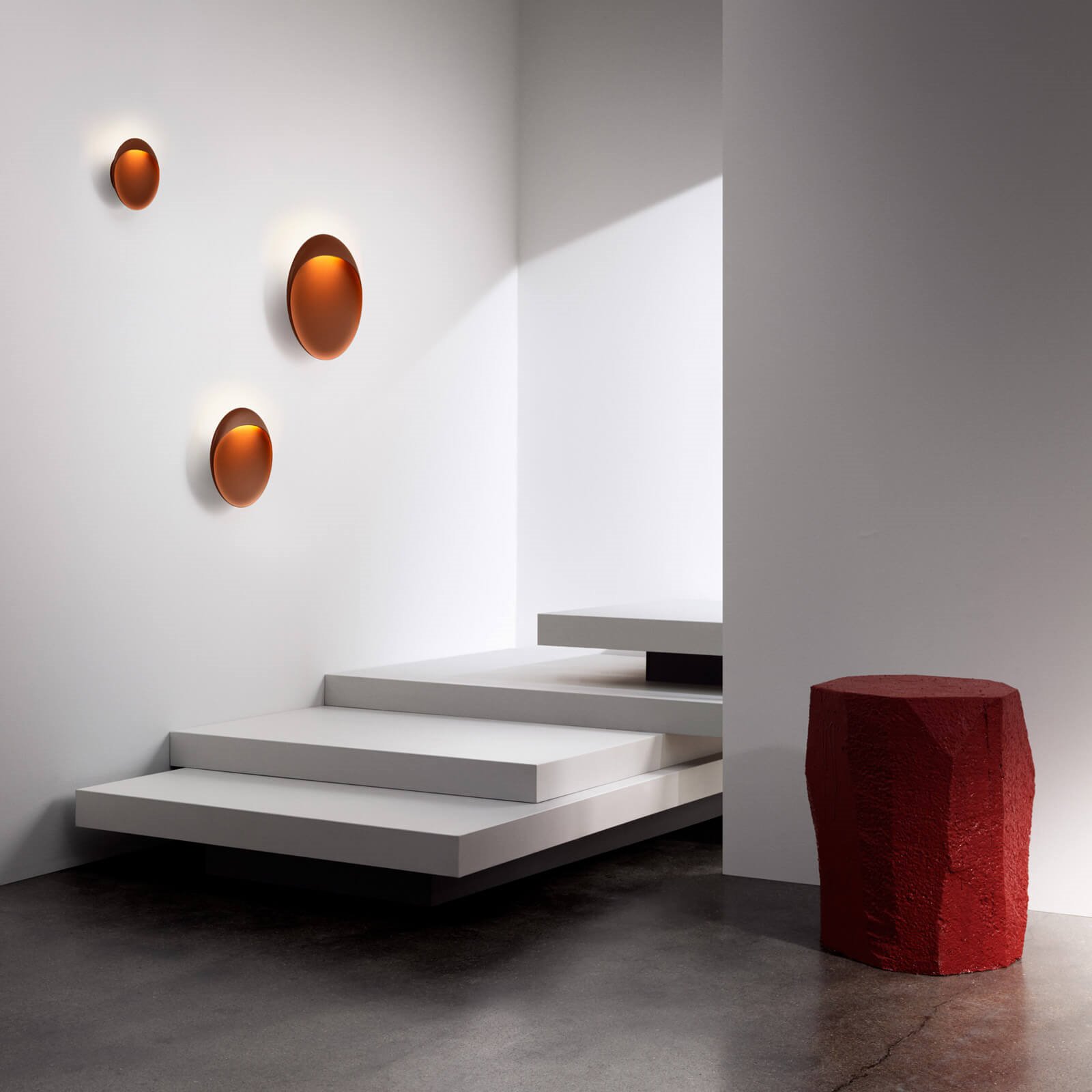 Flindt Wall Lamp Ø300 2700K Corten - Louis Poulsen