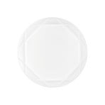 LED-taklampe Elixir, Ø 40 cm, hvit, plast, CCT