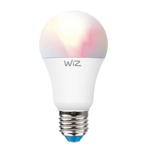 WiZ E27 LED-Lampe Birne A60 G3 matt 9W RGBW