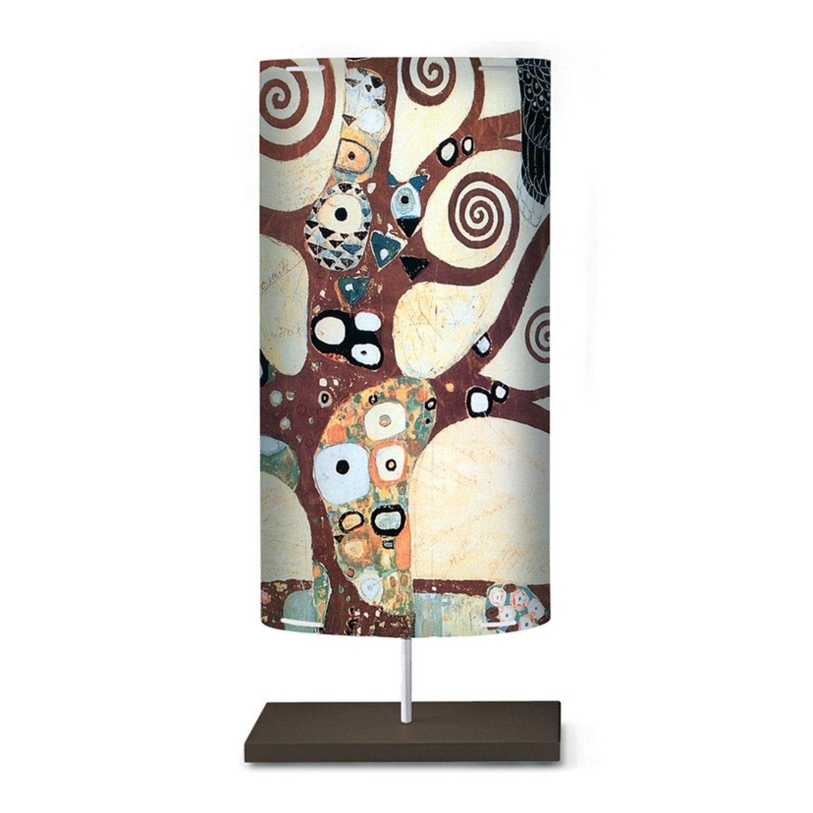 Stålampen Klimt I med kunstmotiv