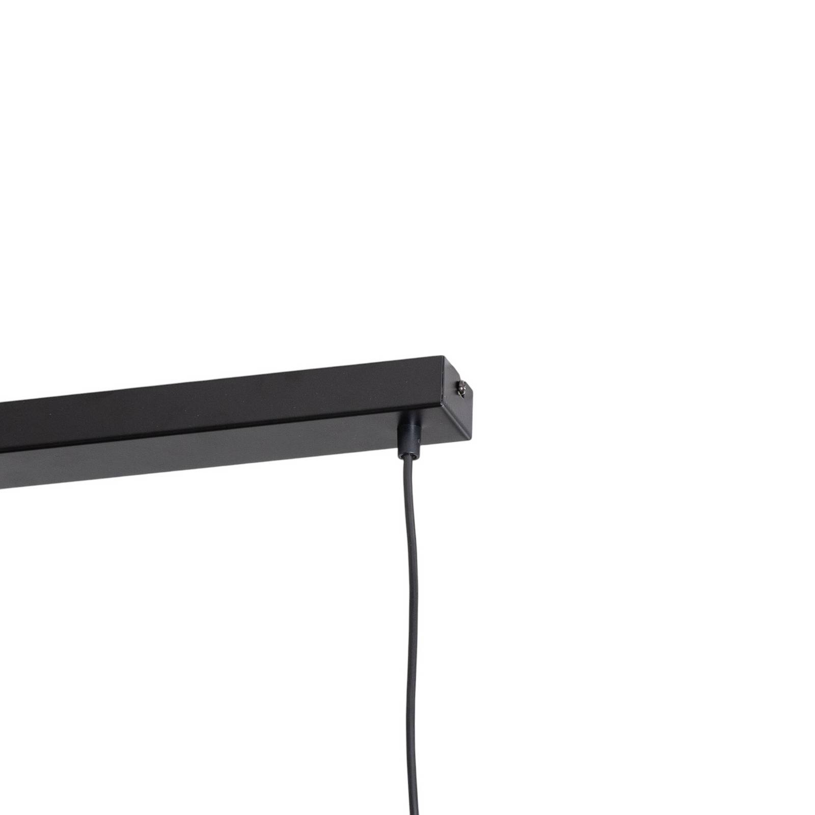 Lampa wisząca Sven, 4-punktowa, czarna, stal, E27