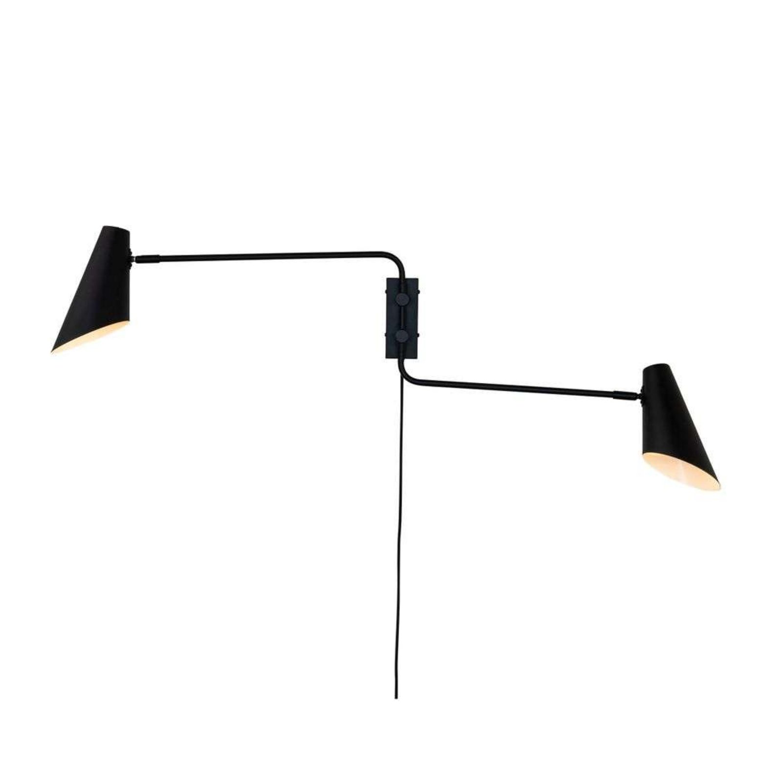 Cale 2 Aplique de Pared Black - DybergLarsen