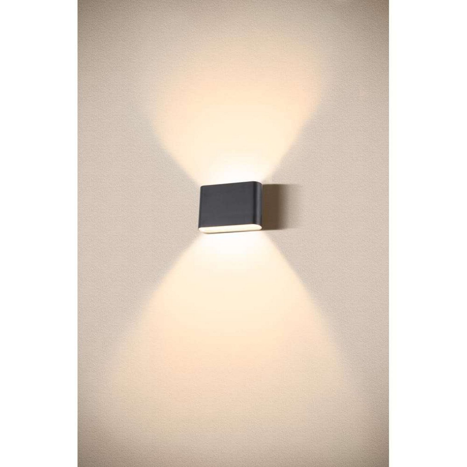 Oval 14 LED Aplica de Exterior IP65 Black - SLV