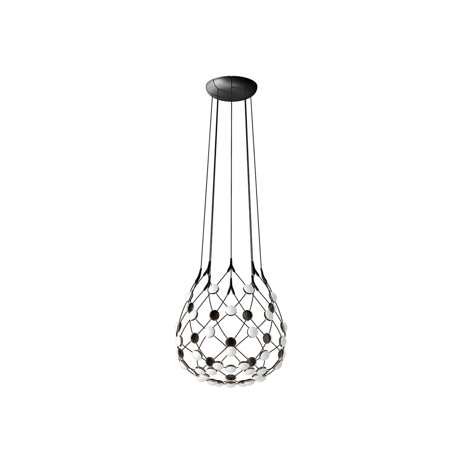 Luceplan Mesh Wireless LED-Hängeleuchte Ø 100cm