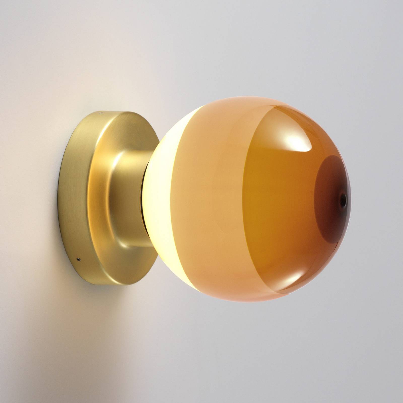 MARSET LED-Wandlampe Dipping Light A2, creme/messing günstig online kaufen