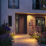 Paulmann Zenera LED-Außenwandleuchte, anthrazit, IP44