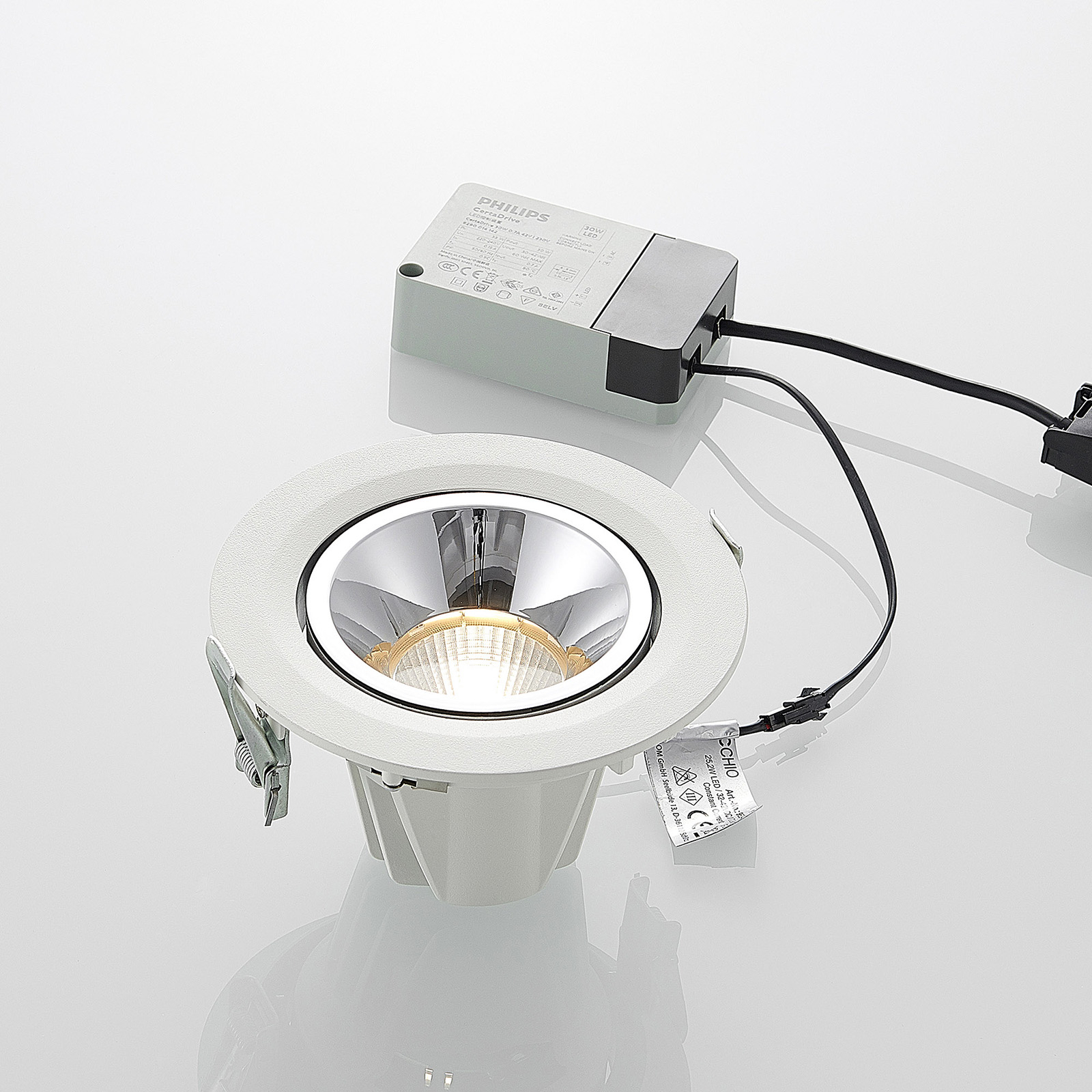 Arcchio Franjo downlight LED 20-40° 25,2 W 3 000 K