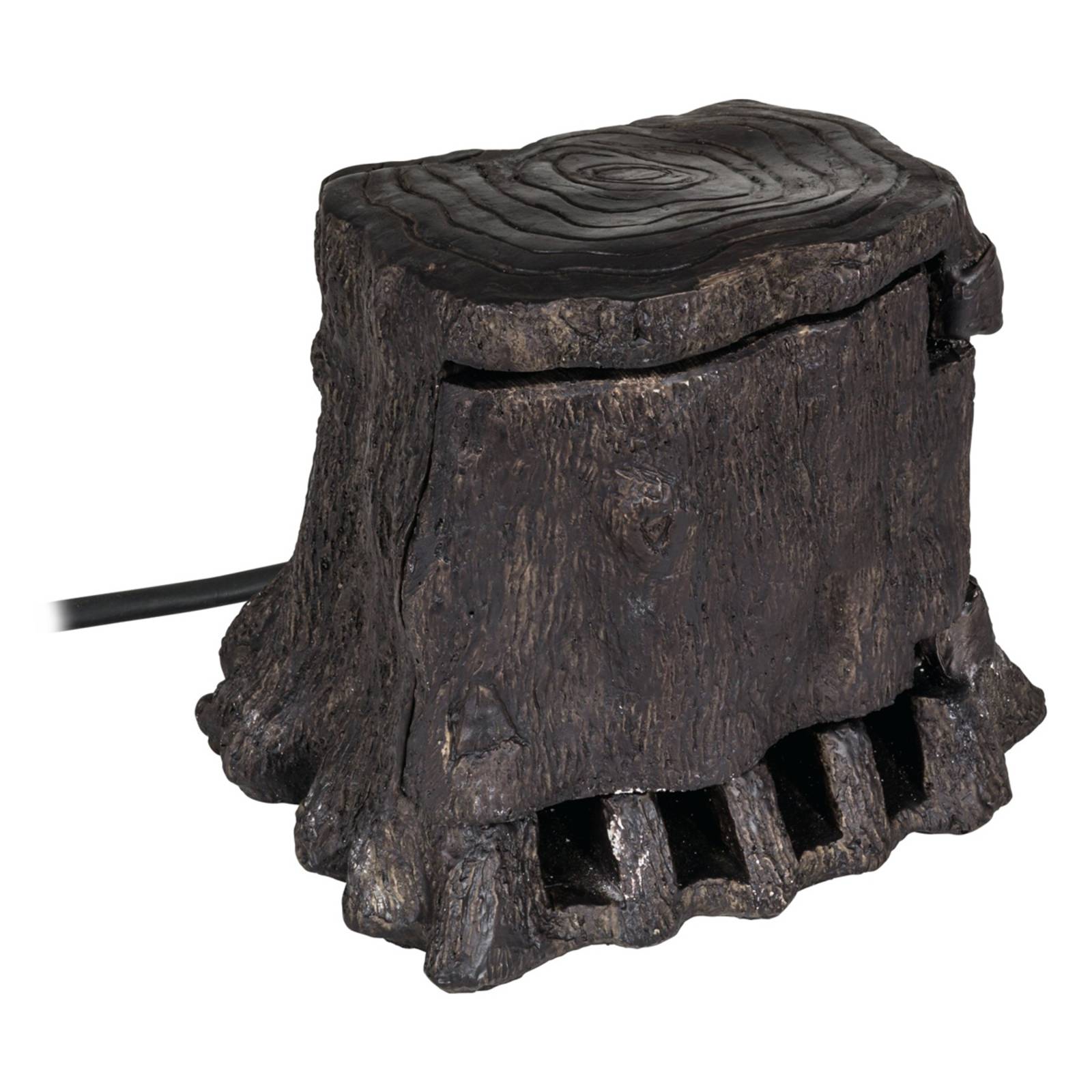 4-fach Energieverteiler Baumstumpf für außen