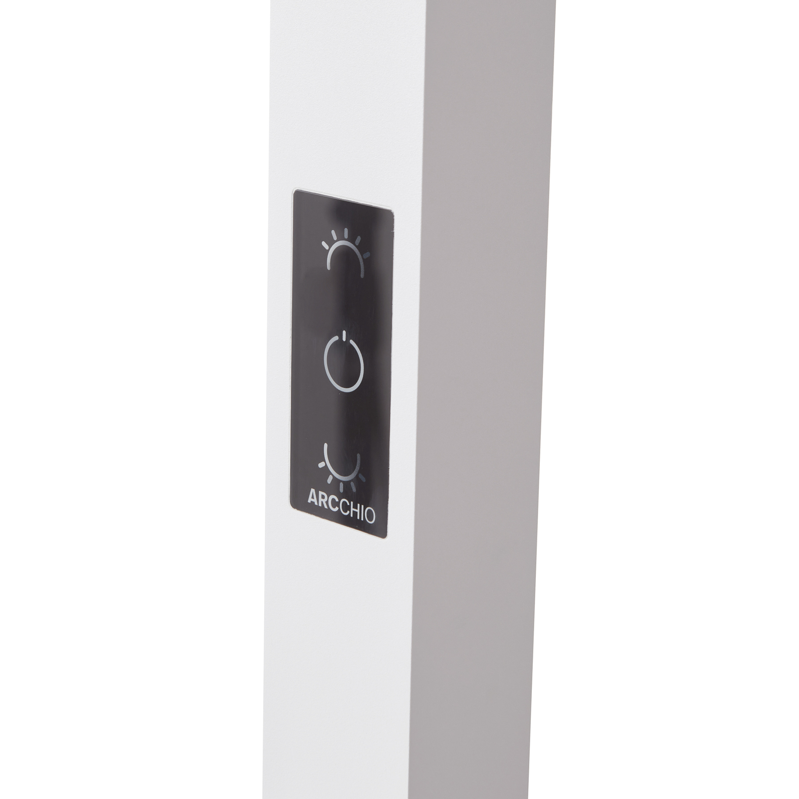 Arcchio Finix lampadaire LED blanc 100 W dim