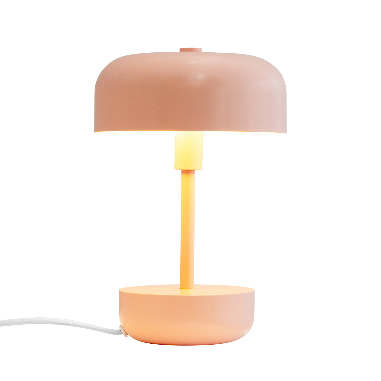 Dyberg Larsen Haipot table lamp, IP20, pink