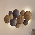 Lindby Wandleuchte Soraya, gold/kupfer, Metall, 2-flg., 51cm