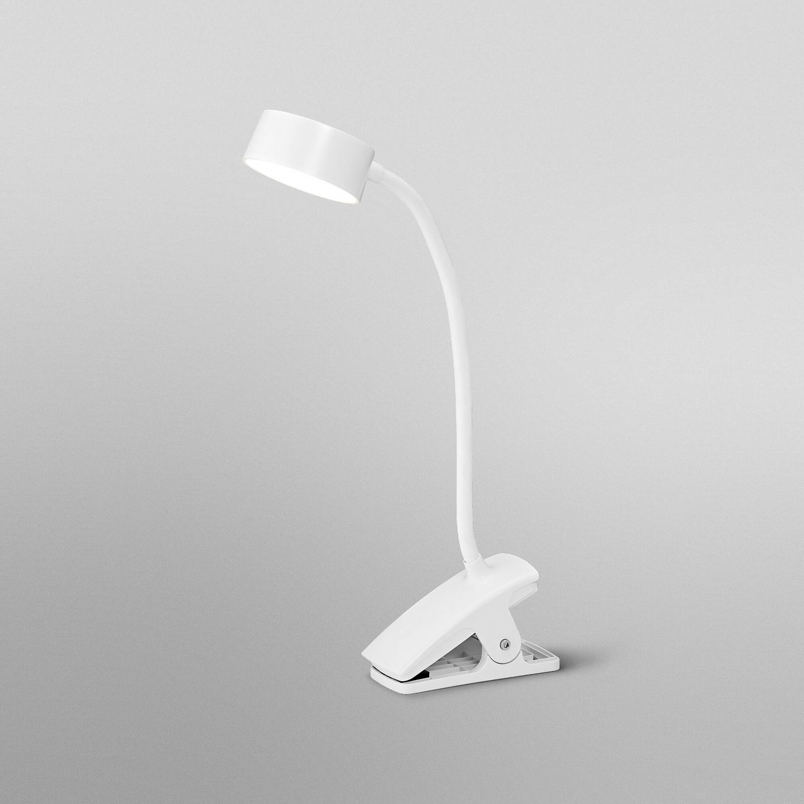 Lampa z klipsem LED OSRAM Office Line Cylinder, biała, CCT, DIM