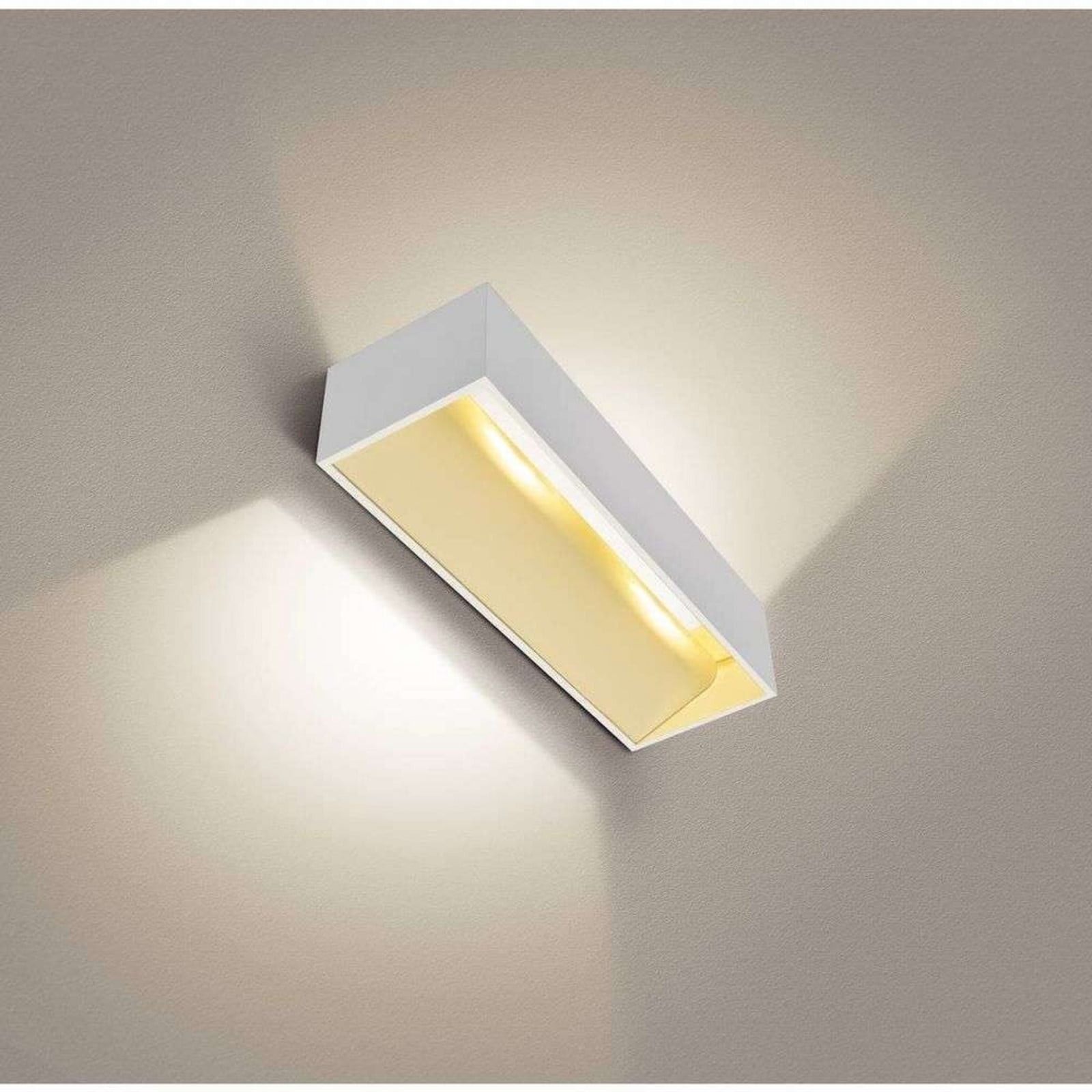 Logs In L Wandleuchte LED Dim. White SLV - Wohnzimmer - Aluminium
