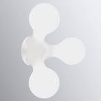 kdln wall light, Atomium, white, 64 x 52 cm