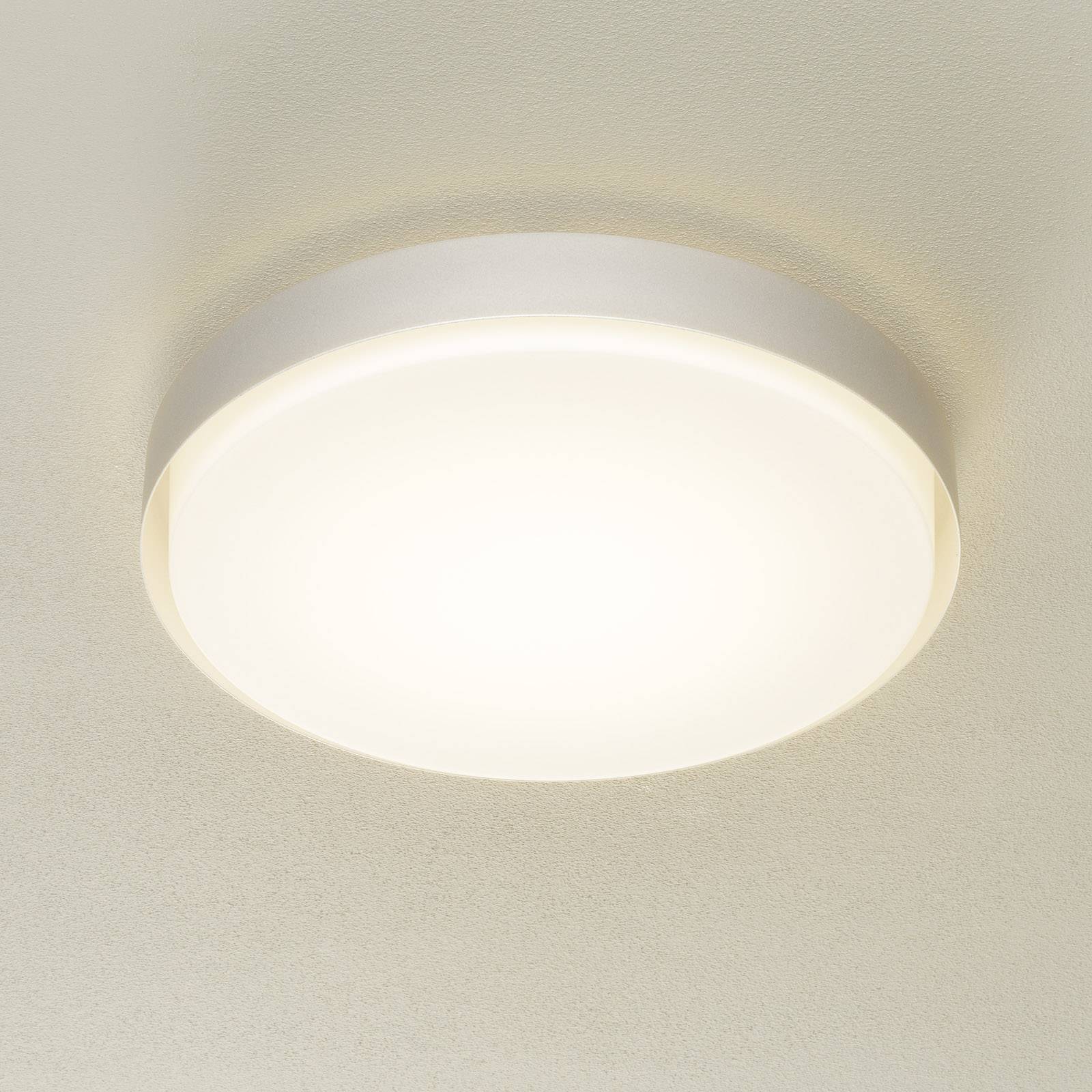 BEGA 12165 LED-Deckenleuchte, alu, Ø 50 cm, DALI